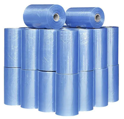 Kalite  Transparent Blue Polyvinyl Chloride PVC Film 30 Micron PVC Heat Shrink Wrap Roll Fabrika