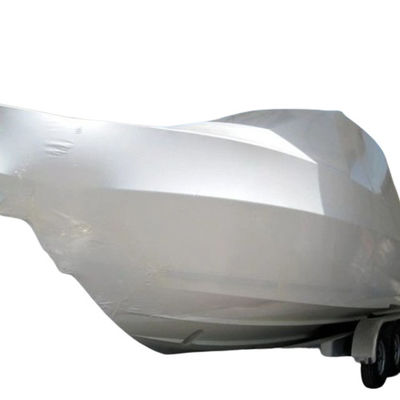 Heavy Duty PE Shrink Wrap Film 15μm - 300μm Kalınlığı Beyaz Tekne Shrink Wrap