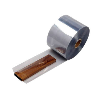 20μM Kalınlığı Merkeze katlanmış PVC Shrink Wrap Film Roll For Gift Baskets Hampers