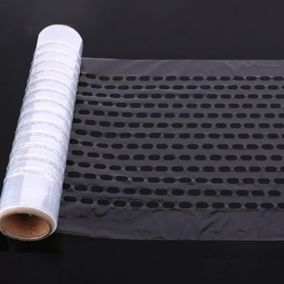 Havalandırılmış LDPE germe filmi 500mm x 1420m Polyethylene Palet Wrap Roll