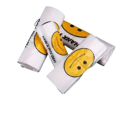 Gıda Poly Plastik Yelek Taşıyıcı Çantalar 11x17x21 İçeriye Al