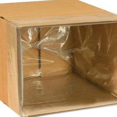 Kare Alt PE Plastik Karton Kaplama Çanta Şeffaf İç Plastik Çanta
