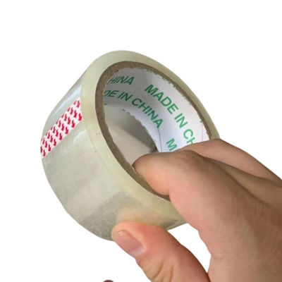 Paketleme için süper açık kristal açık BOPP bant yapıştırıcı