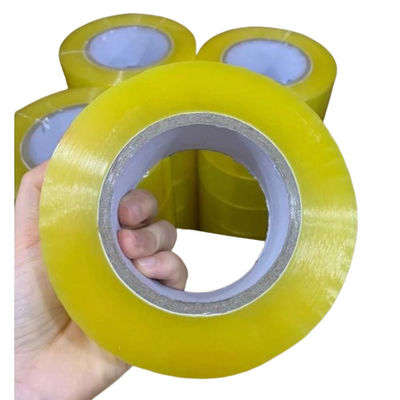 Düşük gürültülü yapışkan BOPP ambalaj bantı Jumbo Roll 0.05mm kalınlığı