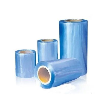 Açık Mavi PVC daraltma sargı filmi Çekim dayanıklılığı ≥45Mpa 350mm-810mm