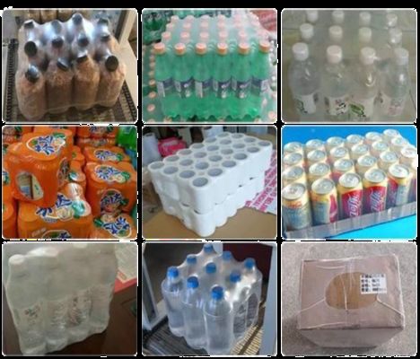 Sıcaklık daraltıcı PE daraltıcı sargı filmi QR kodu baskı Logo baskı Karton kutu sargı