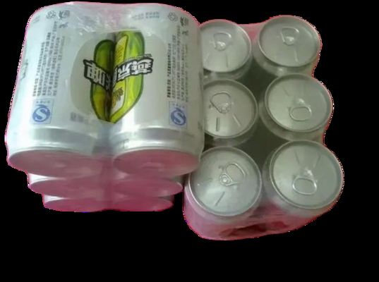 Sıcaklık daraltıcı PE daraltıcı sargı filmi QR kodu baskı Logo baskı Karton kutu sargı