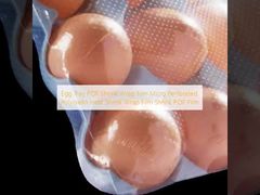 Yumurta Tepsisi POF Shrink Wrap Film Mikro Delikli Poliolefin Isıyla Daralan Wrap Film Shrink POF Filmi